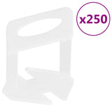 Vidaxl Nivellierklemmen für Fliesen 250 Stück 2 mm