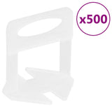 Vidaxl Nivelliersystem für Fliesen 250 Keile 500 Klammern 1,5 mm