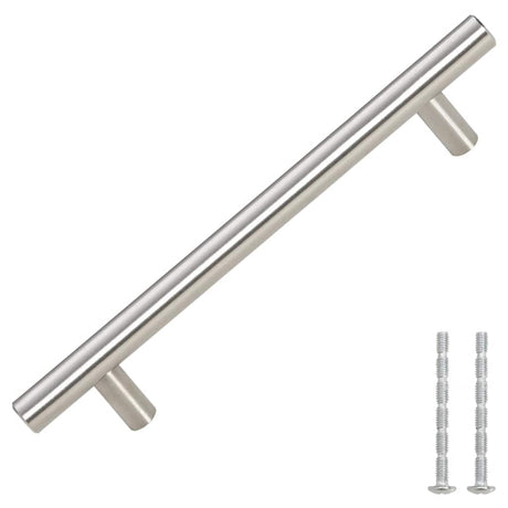 Vidaxx Griffe 10 Stück 128 mm Edelstahl silberfarben