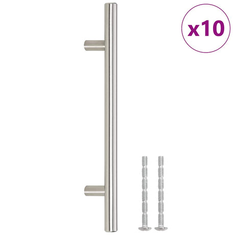 Vidaxx Griffe 10 Stück 160 mm Edelstahl silberfarben
