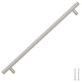 VidaXL Griffe 5 Stück 320 mm Edelstahl silberfarben