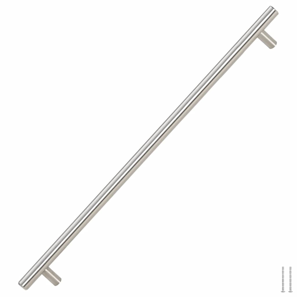VidaXL Griffe 5 Stück 480 mm Edelstahl silberfarben