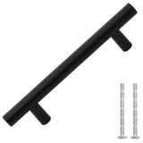 VidaXL Griffe 10 Stück 96 mm Edelstahl schwarz