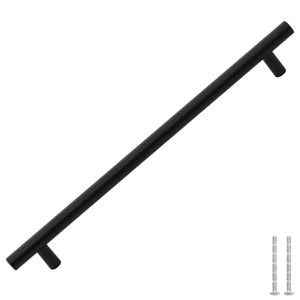VidaXL Griffe 5 Stück 224 mm Edelstahl schwarz