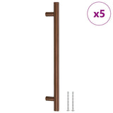 VidaXL Griffe 5 Stück 192 mm Edelstahl bronzefarben