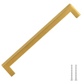 VidaXL Griffe 5 Stück 192 mm Edelstahl goldfarben