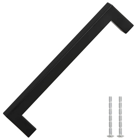VidaXL Griffe 10 Stück 160 mm Edelstahl schwarz