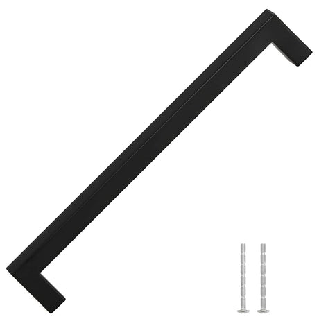 VidaXL Griffe 5 Stück 224 mm Edelstahl schwarz