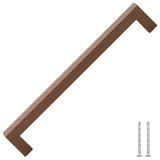 VidaXL Griffe 5 Stück 224 mm Edelstahl bronzefarben