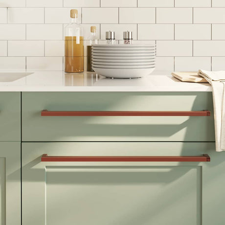 VidaXL Griffe 5 Stück 480 mm Edelstahl bronzefarben