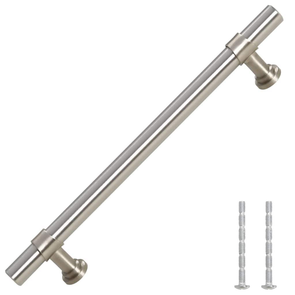 Vidaxx Griffe 10 Stück 128 mm Edelstahl silberfarben