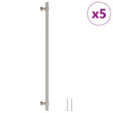 VidaXL Griffe 5 Stück 320 mm Edelstahl silberfarben
