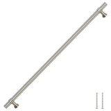 VidaXL Griffe 5 Stück 320 mm Edelstahl silberfarben