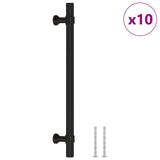 VidaXL Griffe 10 Stück 160 mm Edelstahl schwarz