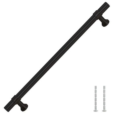 VidaXL Griffe 5 Stück 192 mm Edelstahl schwarz