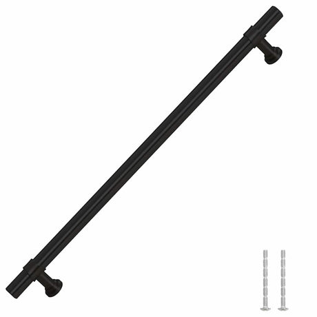 VidaXL Griffe 5 Stück 224 mm Edelstahl schwarz
