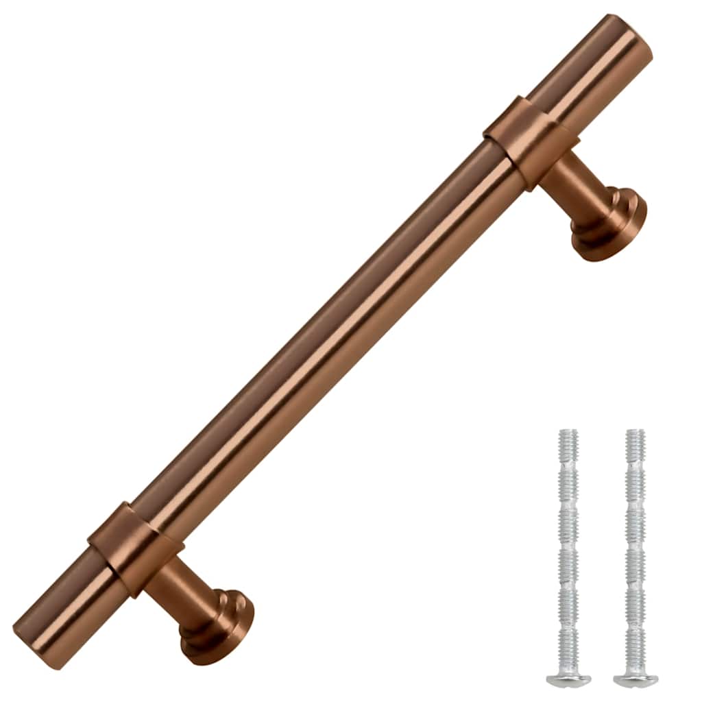 VidaXL Griffe 10 Stück 96 mm Edelstahl bronzefarben