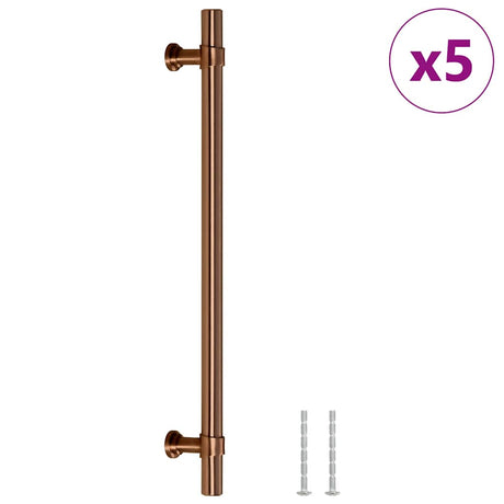 VidaXL Griffe 5 Stück 192 mm Edelstahl bronzefarben