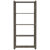 Vidaxx Lagerregal 5-lagig 80x38x170 cm massives Kiefernholz grau