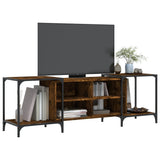 Vidaxl tv-meubel 153x37x50 cm bewerkt hout gerookt eikenkleurig