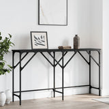 Vidaxl wandtafel 140x29x75 cm bewerkt hout zwart