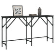 Vidaxl wandtafel 140x29x75 cm bewerkt hout zwart