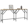 Vidaxl wandtafel 180x29x75 cm bewerkt hout sonoma eikenkleurig