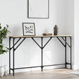 Vidaxl wandtafel 140x23x75 cm bewerkt hout sonoma eikenkleurig