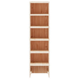 Vidaxl -Schuhschrank 28x30x104 cm Festkiefer