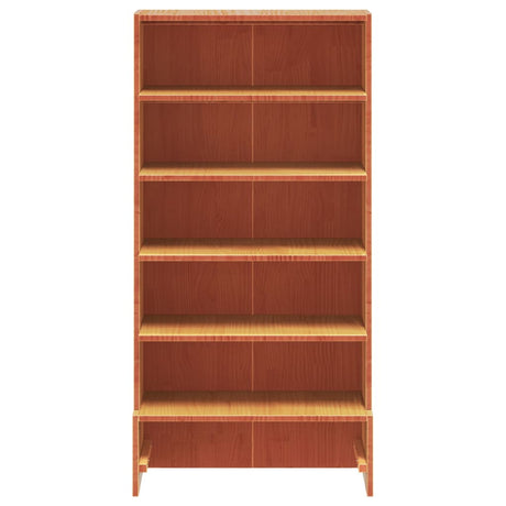 Vidaxx Schuhschrank 52x30x104 cm massives Kiefernholz, waschbraun