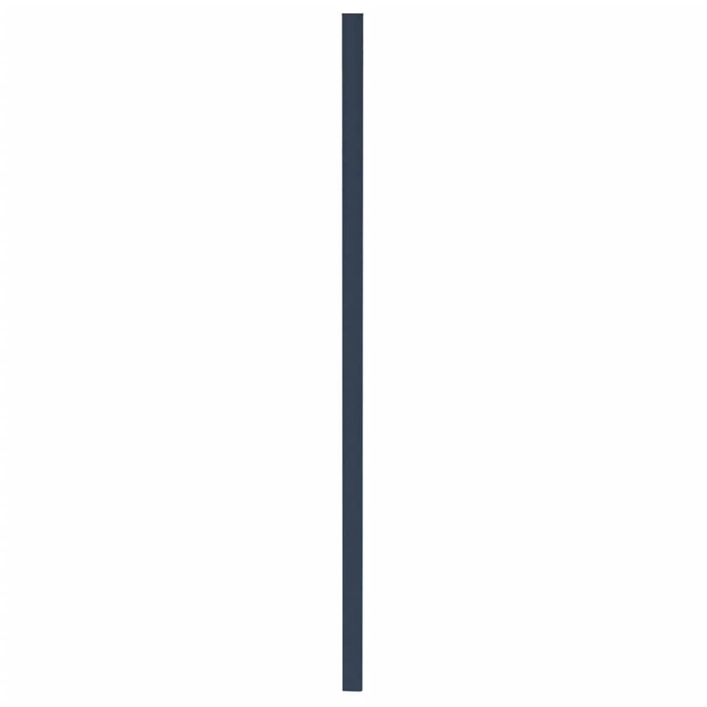 VidaXL Zaunpfosten 10 Stück 150 cm verzinkter Stahl grau