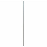 VidaXL Zaunpfosten 20 Stk. 200 cm verzinkter Stahl silberfarben