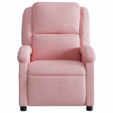 Vidaxl fauteuil verstelbaar fluweel roze