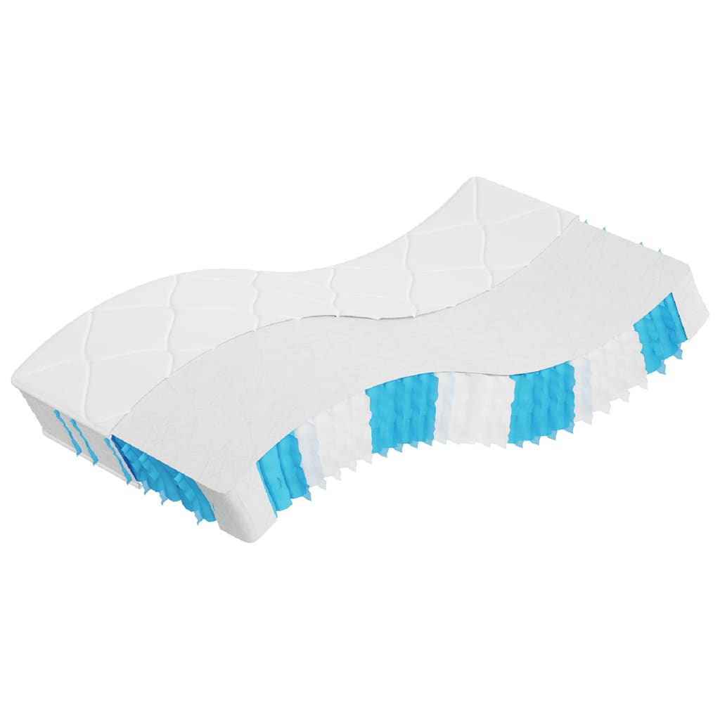 Vidaxl pocketveringmatras middelhard-hard 100x200 cm