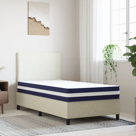 Vidaxl pocketveringmatras middelhard-hard 90x190 cm single size