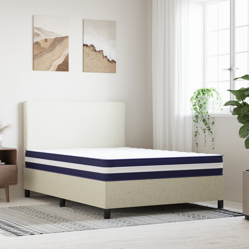 Vidaxl pocketveringmatras middelhard-hard 140x200 cm