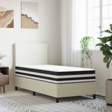 Vidaxl pocketveringmatras middelhard 90x200 cm