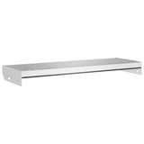 VIDAXL STEP STEP GRID 70x24x7 cm verzinkter Stahl