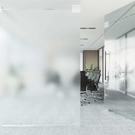 VidaXL Fensterfolien matt PVC transparent grau