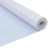 VidaXL Fensterfolien Streifenmuster matt PVC
