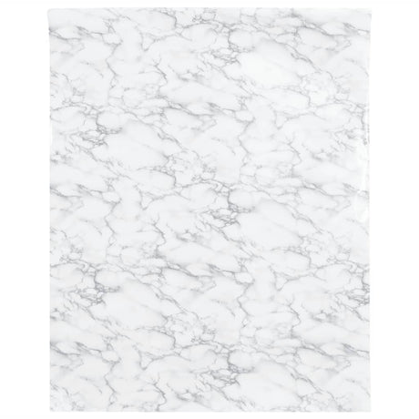 VidaXL Möbelfolien selbstklebend 90x500 cm PVC Marmor weiß