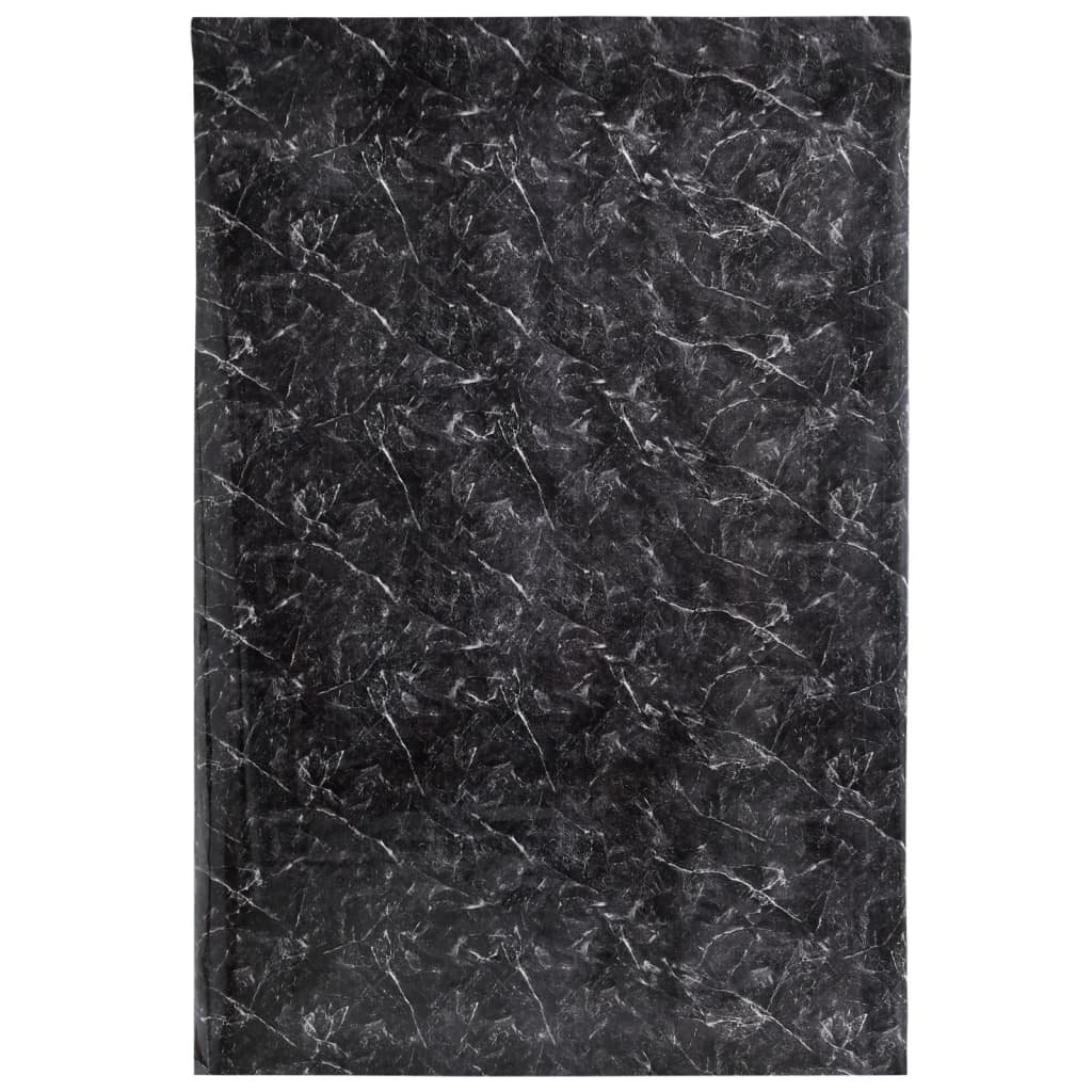 VidaXL Möbelfolien selbstklebend 90x500 cm PVC Marmor schwarz