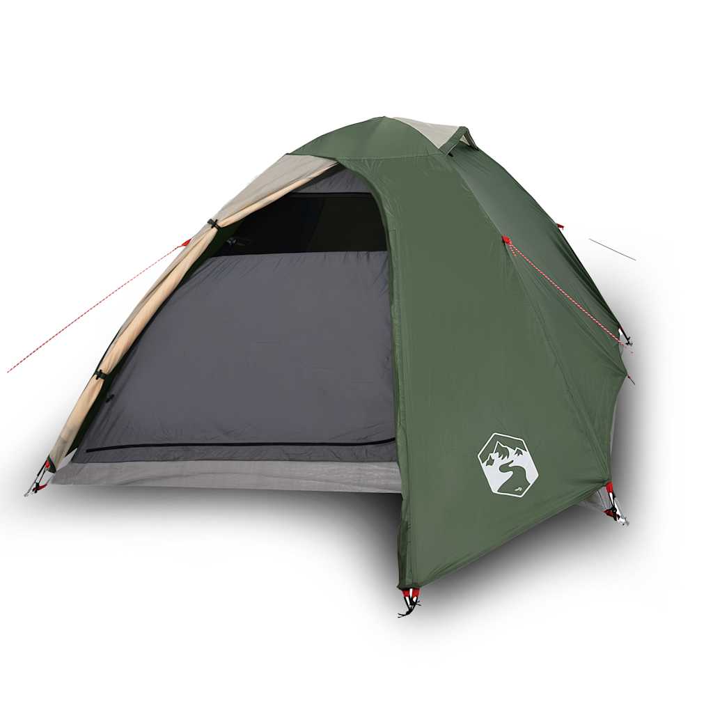 Vidaxl Dome Zelt 3-Personen wasserdichtes Grün