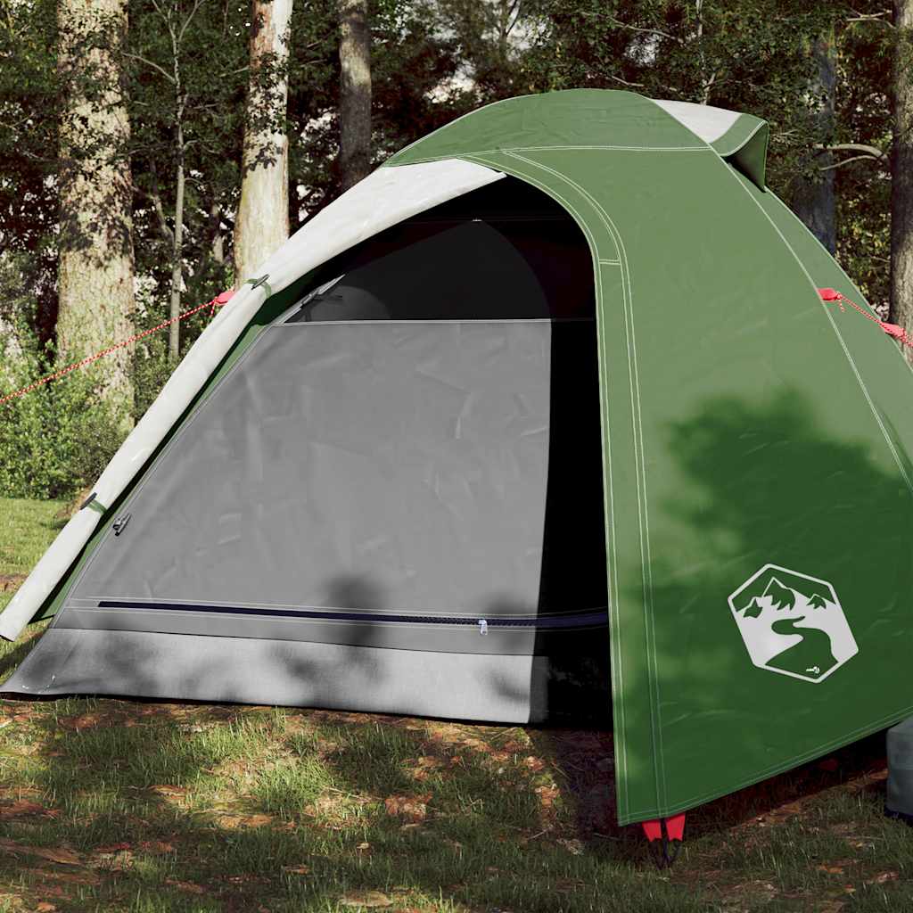 Vidaxl Dome Zelt 3-Personen wasserdichtes Grün