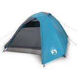 Vidaxl Dome Zelt 3-Personen wasserdicht blau