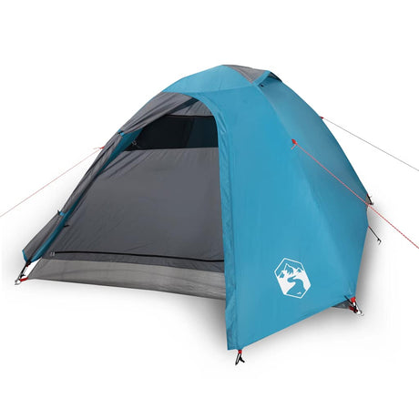 Vidaxl Dome Zelt 3-Personen wasserdicht blau