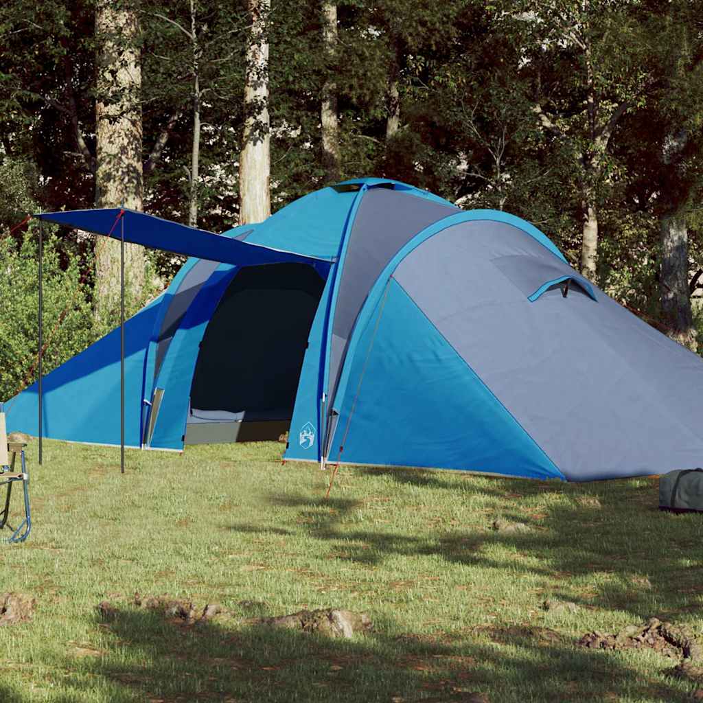 Vidaxx Kuppelzelt 6-Personen wasserdicht blau