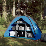 Vidaxl opbergtent 9 vakken waterdicht blauw