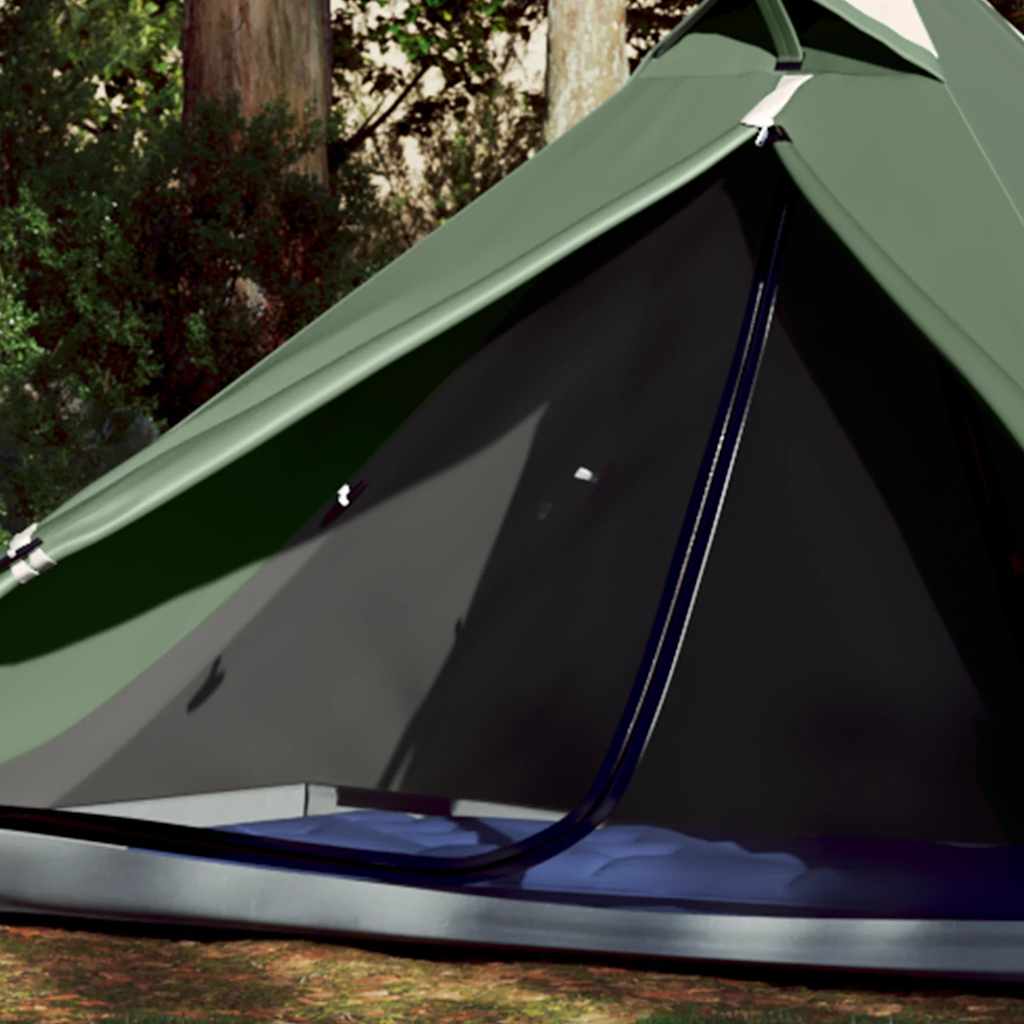 VidaXL hängendes Tipi-Zelt 1-Personen wasserdicht grün