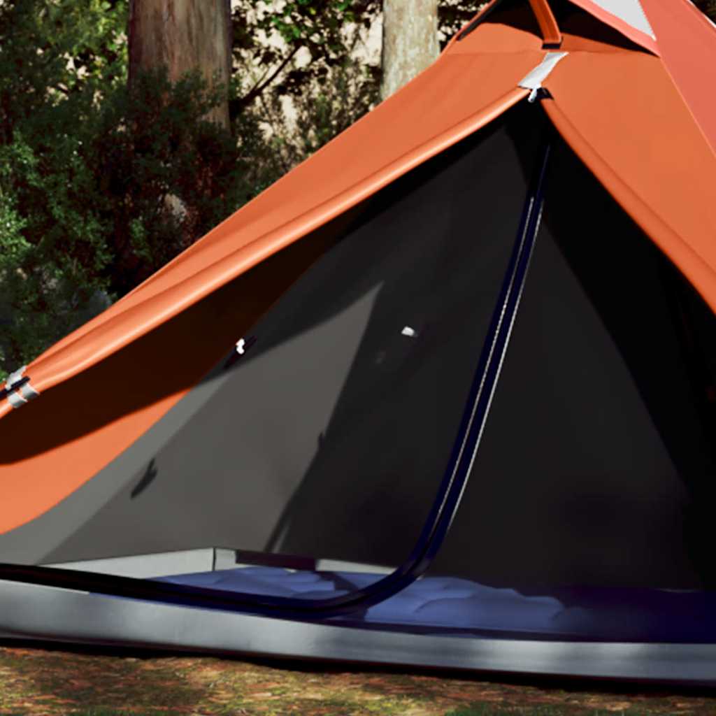 VidaXL hängendes Tipi-Zelt 1-Personen wasserdicht orange